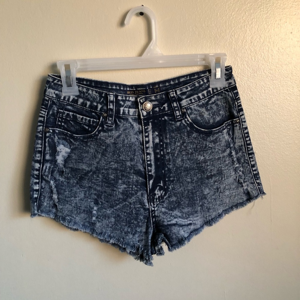 Iris Jeans Modern Vintage High Waisted Shorts